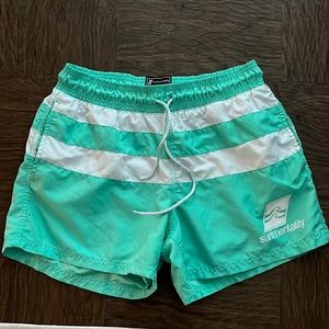 Women’s swim shorts, no liner, size M